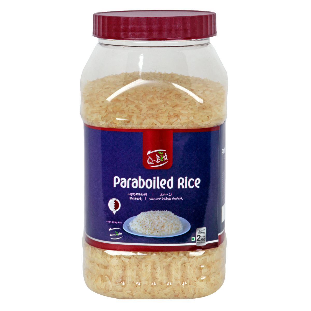 Q Best Paraboiled Rice 2kg