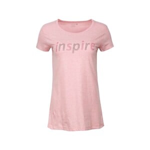 Sport Inc Womens Sport Long T-Shirt S/S ST-01, Pink Large
