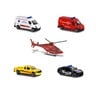 Majorette Creatix Rescue Station Play Set + 5 Vehicles 212050019