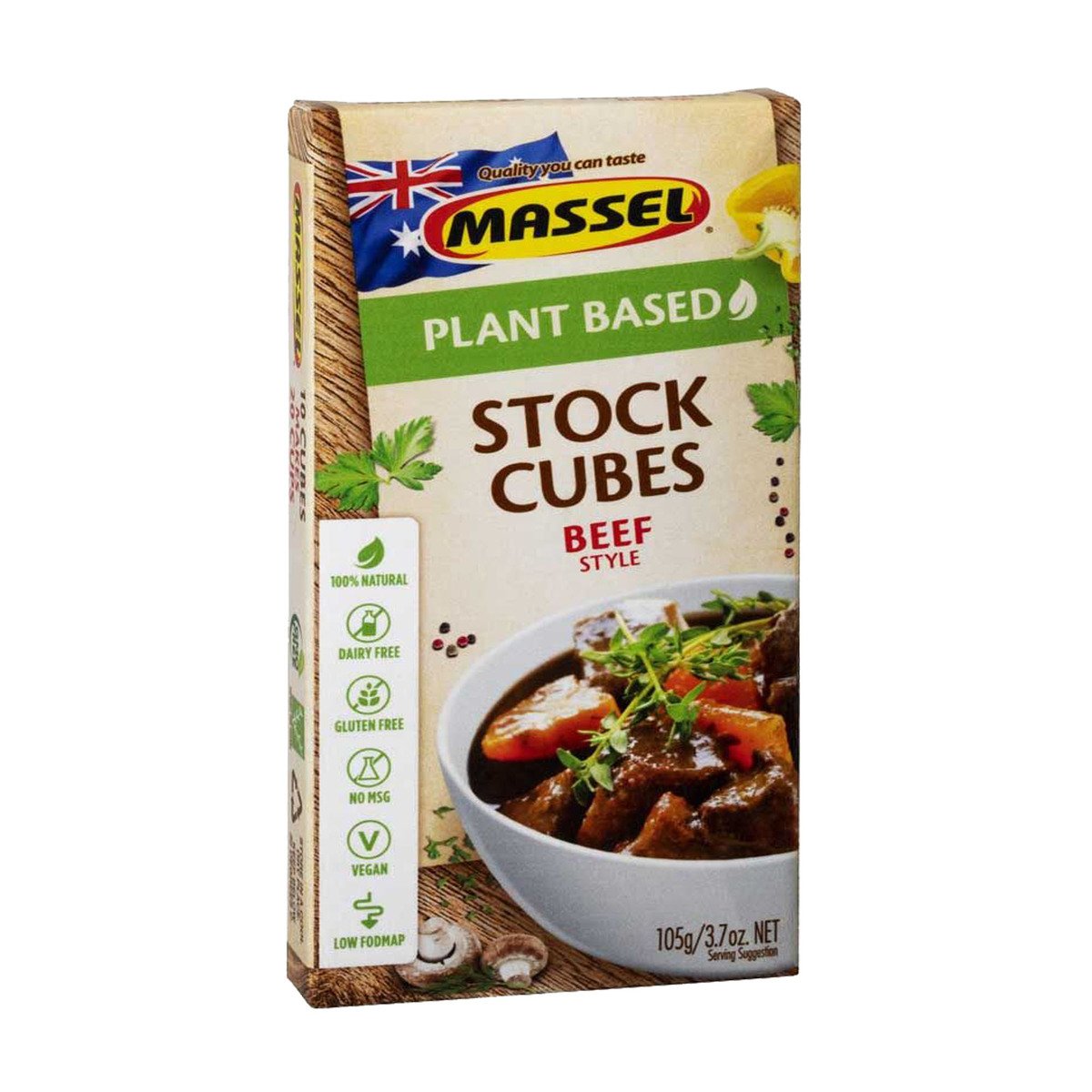 Massel Plant Based Stock Cubes Beef 105g