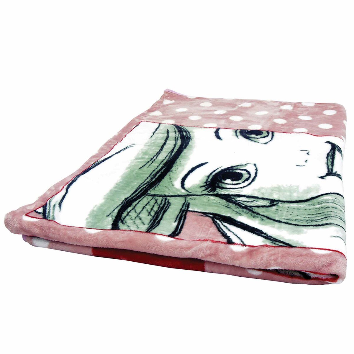 Disney Princess Lightweight Flannel Blanket 160X220cm TRHA513 (Official Disney Product)