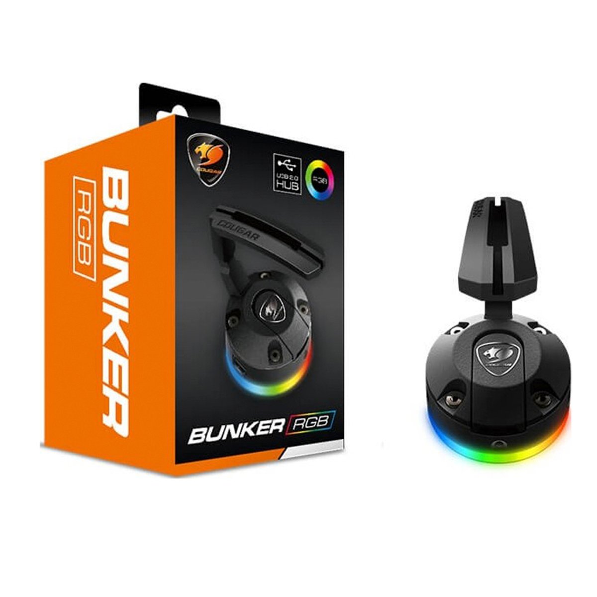 Cougar Bunker RGB Gaming Mouse Bungee with USB Hub CG-MB