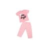 Eten Infants Girls Pyjama Set Short Sleeve Pink SCCIGSP02 18M