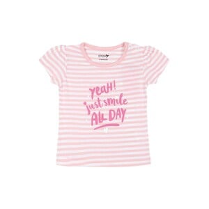 Eten Infant Girls T-Shirt SCCGT05 White Coral 6M
