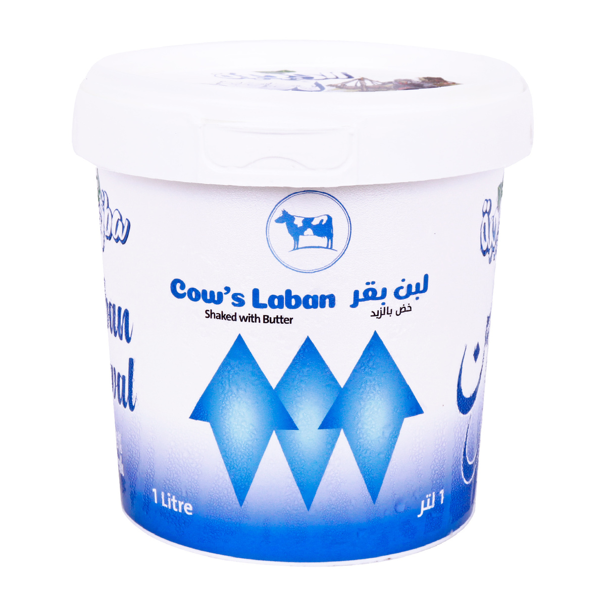 Al Wajba Cow's Laban Shaked With Butter 1Litre