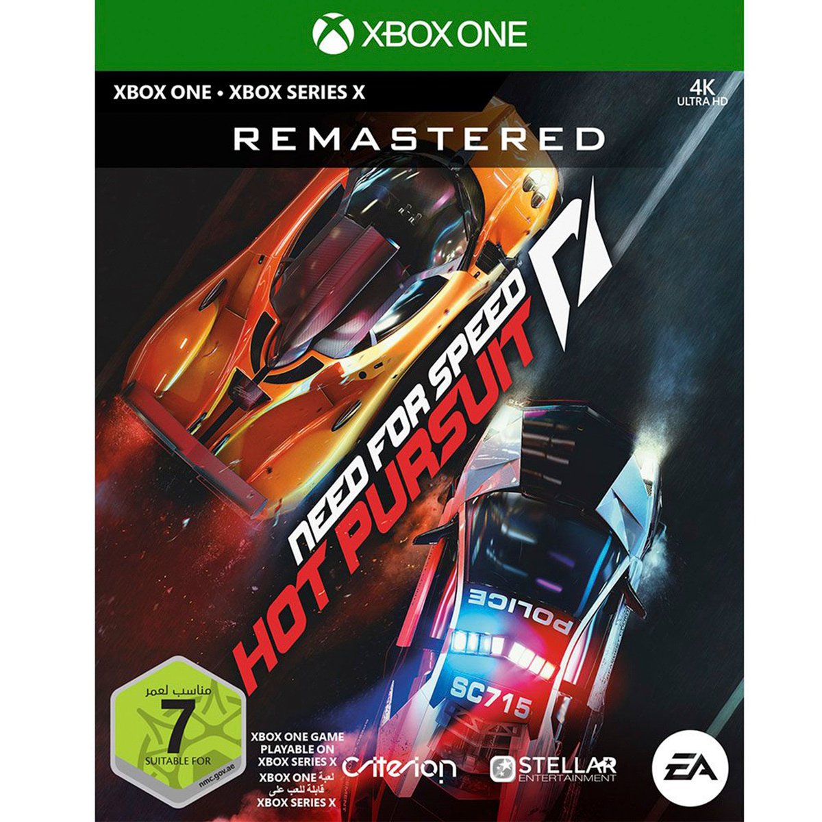 XboxOne Need For Speed Hot Pursuit Remastered