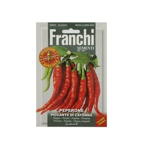 Franchi Vegetable Pepper Cayenne Seeds FVSH 97/11