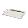 Chefline Stainless Steel Rectangular Serving Tray Large S546 43x29cm Silver