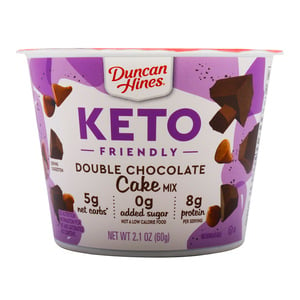 Duncan Hines Keto Friendly Double Chocolate Cake Mix 60g