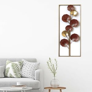Maple Leaf Decorative Wall-Metal Art MB-0007 24x61cm