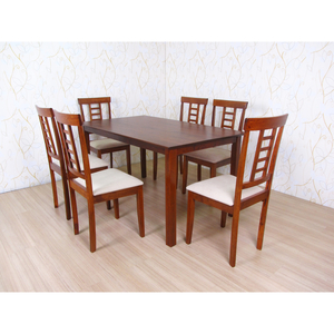 Maple Leaf Dining Table + 6 Chair Weneer 3188