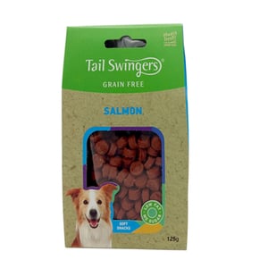 Pet Interest Tail Swingers Dog Snack Grain Free Salmon 125g