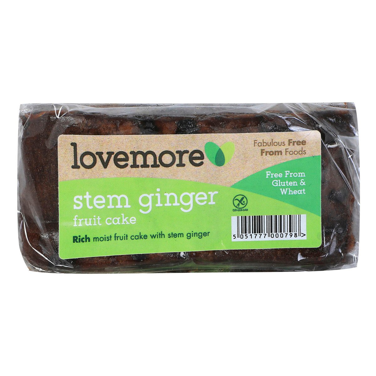 Lovemore Stem Ginger Fruit Cake 380 g