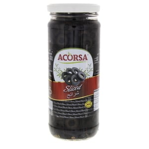 Acorsa Black Olives Sliced 230g