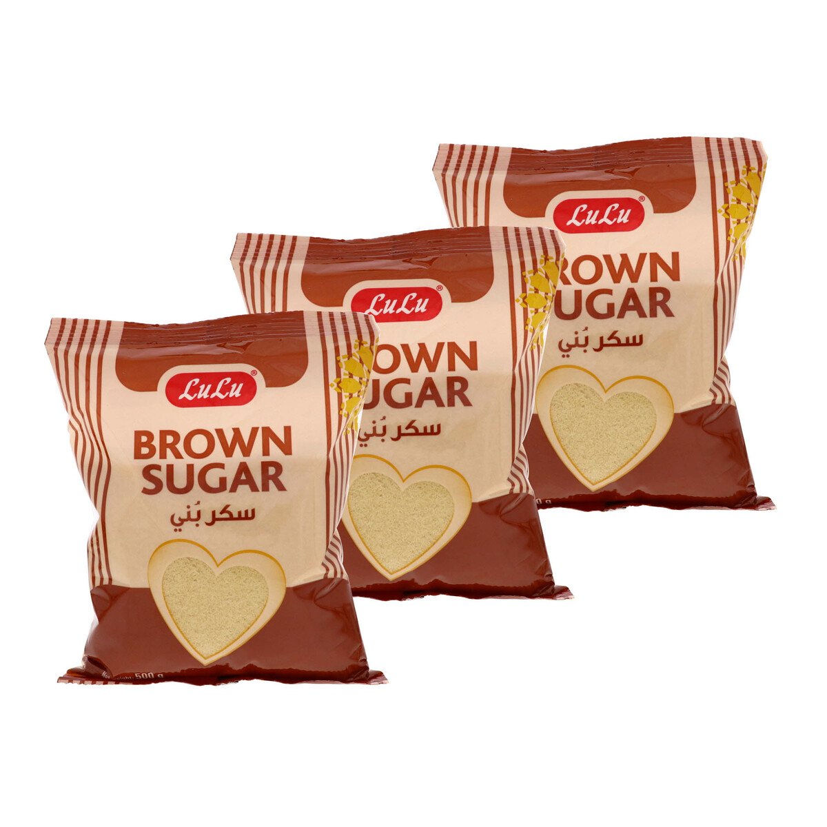LuLu Brown Sugar 3 x 500 g