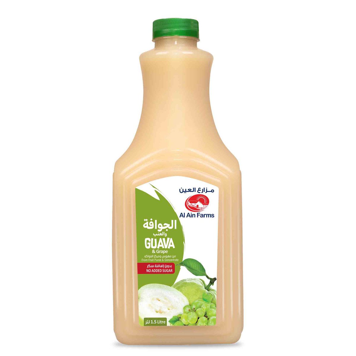اشتري قم بشراء العين عصير الجوافة و العنب 1.5 لتر Online at Best Price من الموقع - من لولو هايبر ماركت Fresh Juice Assorted في الامارات