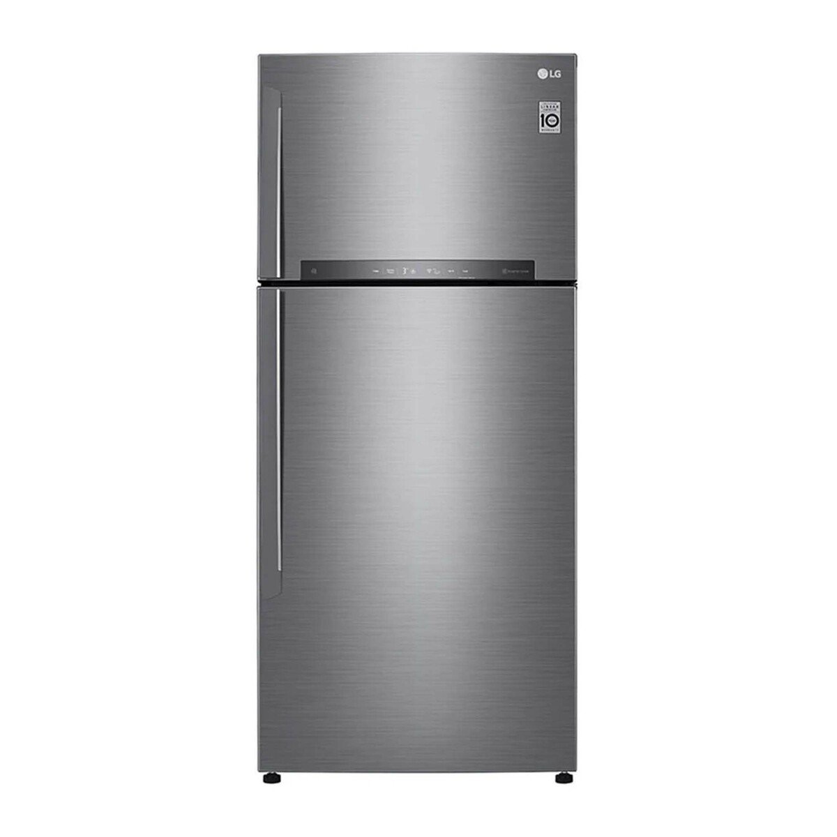 Buy LG Double Door Refrigerator 630Ltr, LINEAR Cooling™, Hygiene FRESH+™, ThinQ™, Platinum Silver, GR-H832HLH Online at Best Price | Dbl.Door Refrigeratr | Lulu UAE in UAE