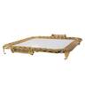 Home Square Tray 22in TR5033L/2H Gold