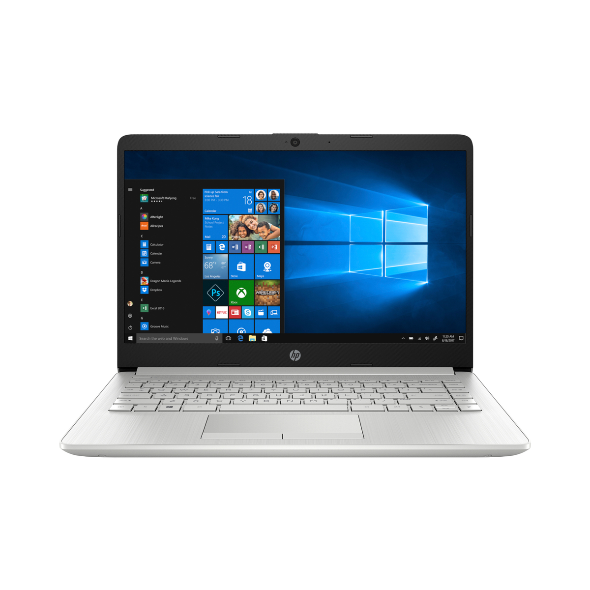 HP Laptop 14-dk1025wm,AMD Ryzen 3 3250U,1TB HDD,4GB RAM,AMD Radeon Vega 3 Graphics,14" HD,Windows 10
