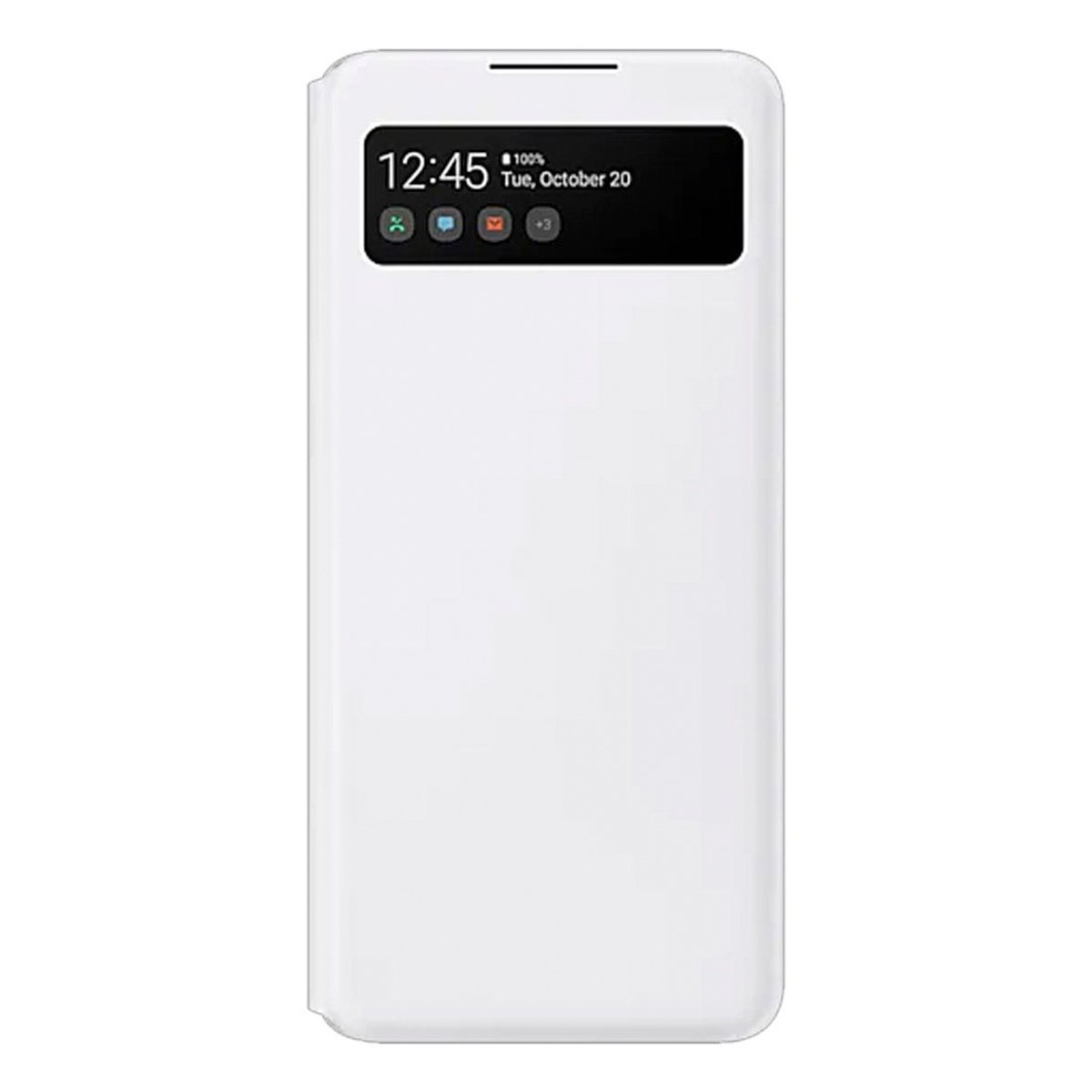 Samsung Smart S View Wallet Case for Galaxy A42 5G White