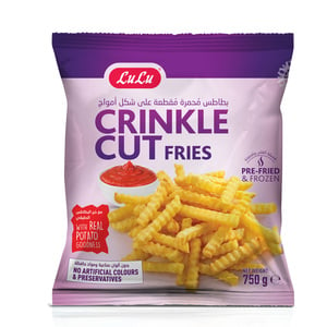 LuLu Crinkle Cuts Fries 750 g