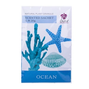 Orchid Natural Scented Sachet Ocean 20gm DTHW89