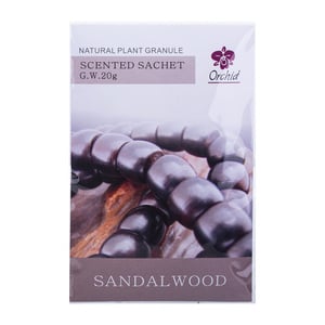 Orchid Natural Scented Sachet Sandalwood 20gm DTHW91
