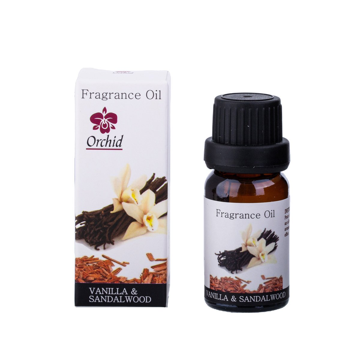 Orchid Fragrance Oil Vanilla & Sandalwood 10ml DTHW70