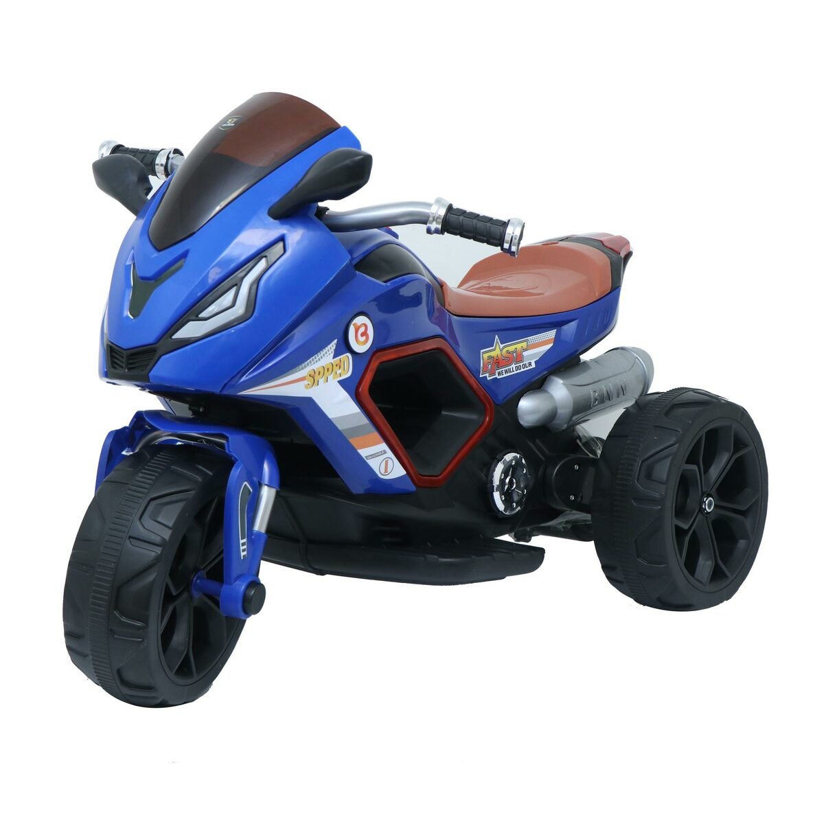Skid Fusion Ride On Bike Rechargeable K-1200 Blue
