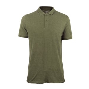 Reo Men's Basic Polo T Shirt Short Sleeve D0M005C Olive Extra Small