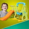 Little Angel Kids Toys Slide and Swing L-DC03-GREEN