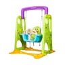 Little Angel Kids Toys Slide and Swing L-DGN03-GREEN