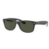 Ray-Ban Unisex Sunglass 0RB2132 Square Rubber Black On Black