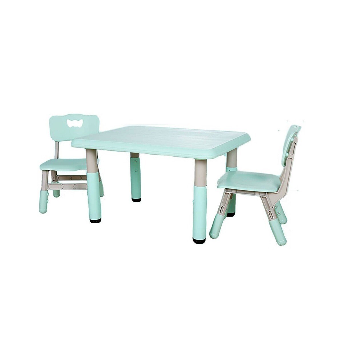 Little Angel Kids Study Table and Chair Set L-ZY10-TURQUOISE