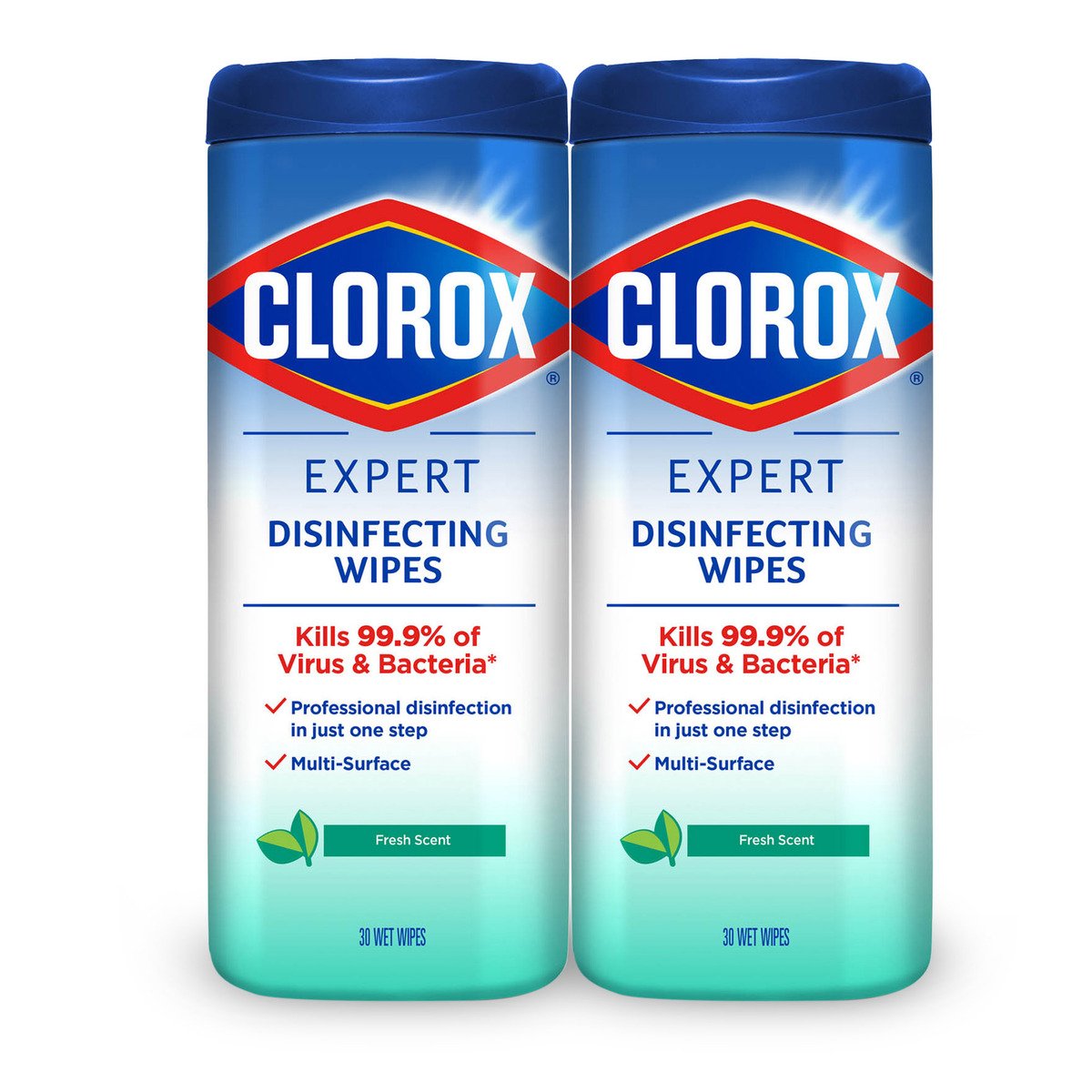 Clorox Expert Disinfecting Wipes Fresh Scent 2 x 30pcs