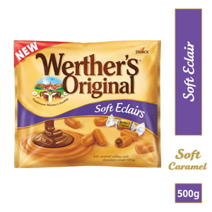 Buy Storck Werthers Original Soft Caramel Eclairs 500 g Online at Best Price | Chocolate Bags | Lulu UAE in UAE