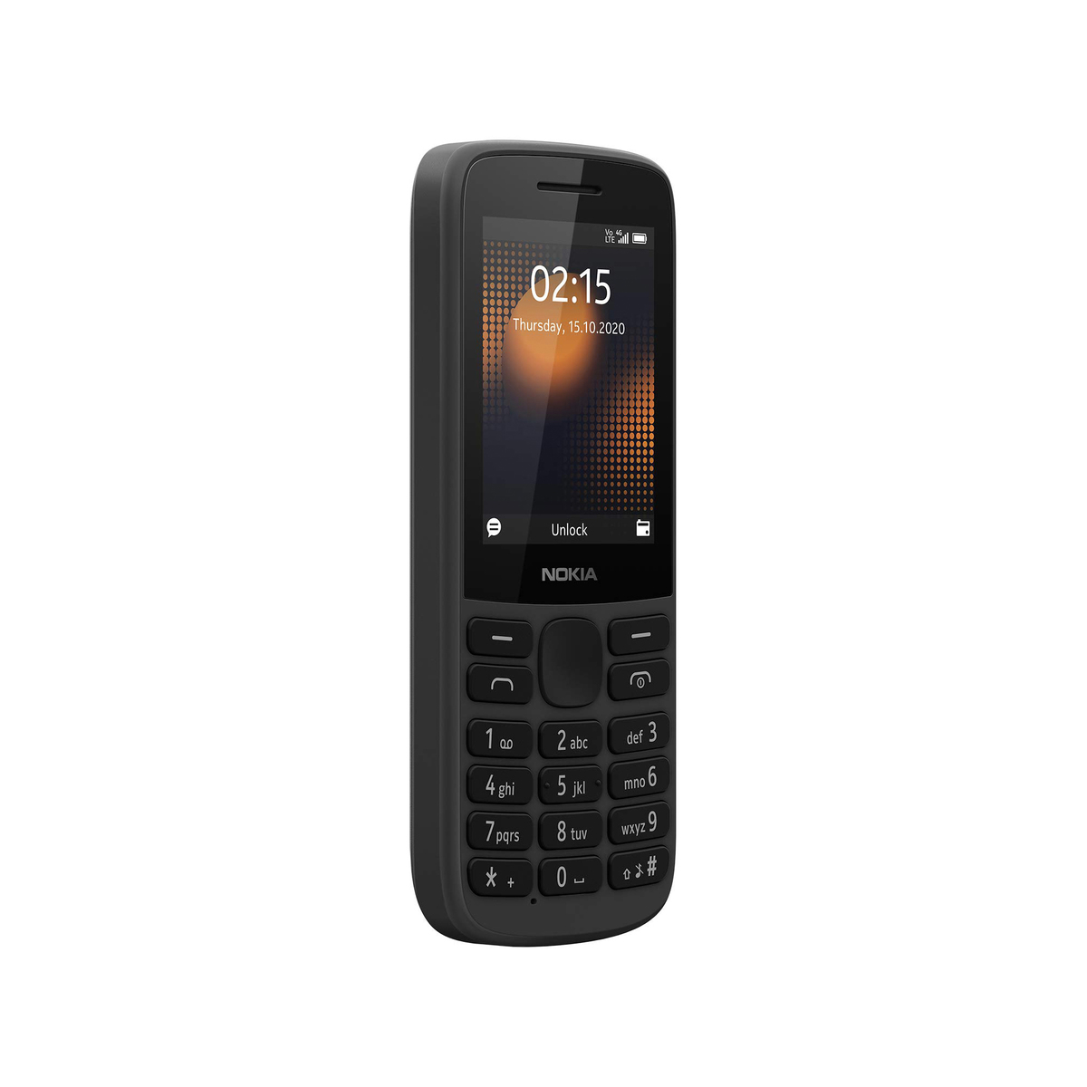 Nokia 215 -TA1284 Dual SIM 4G Black