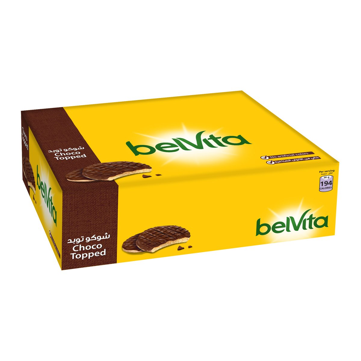 Belvita Biscuit Half Coated With Milk Chocolate 12 x 36 g