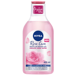 Nivea Micellar  Organic Rose Water Mono-phase Makeup Remover 400ml