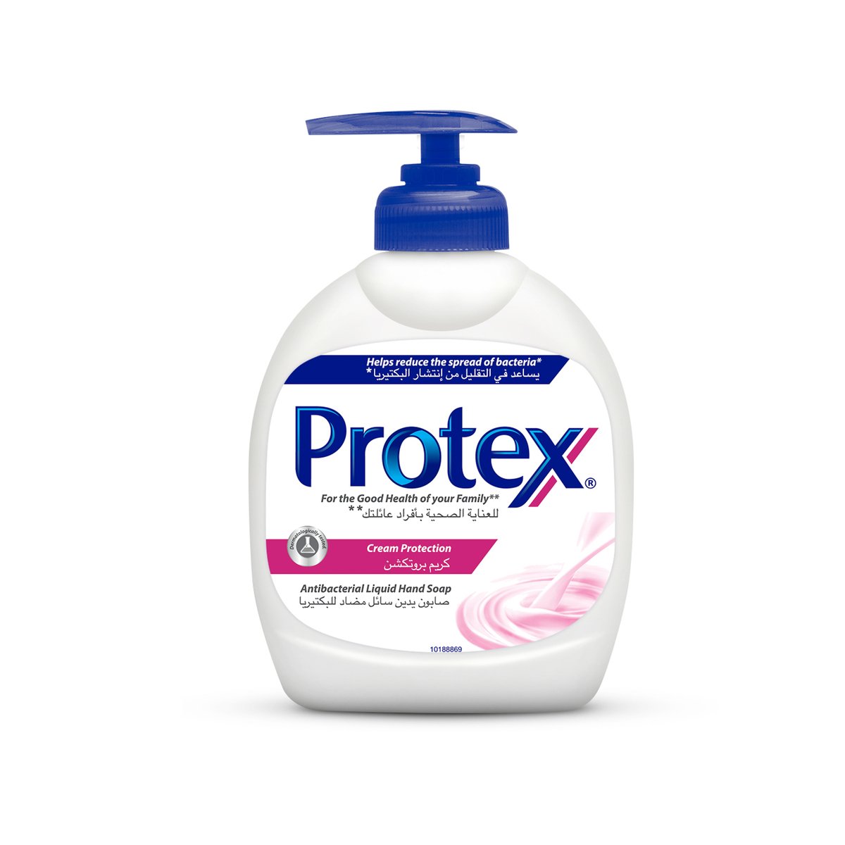 بروتكس صابون اليدين السائل مضاد للبكتيريا كريم بروتكشن 300مل
