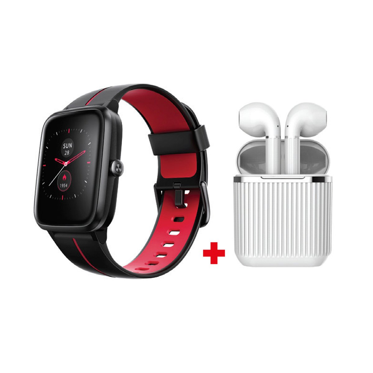 X.Cell Smart Watch G1 Black + Ear Buds Soul2