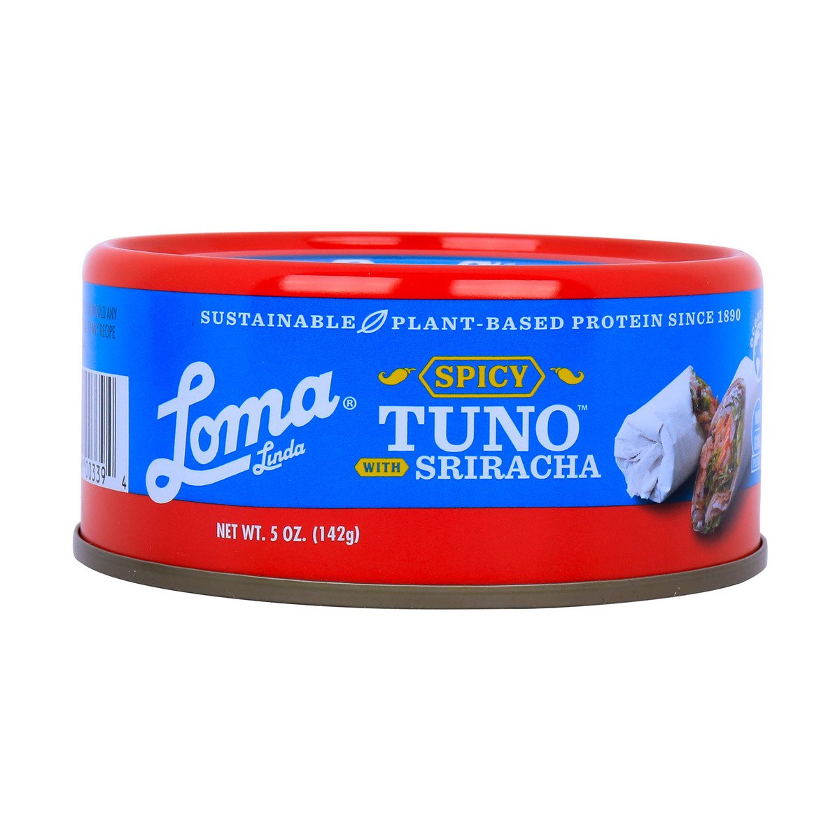 Loma Linda Plant Based Tuno With Sriracha 142 g