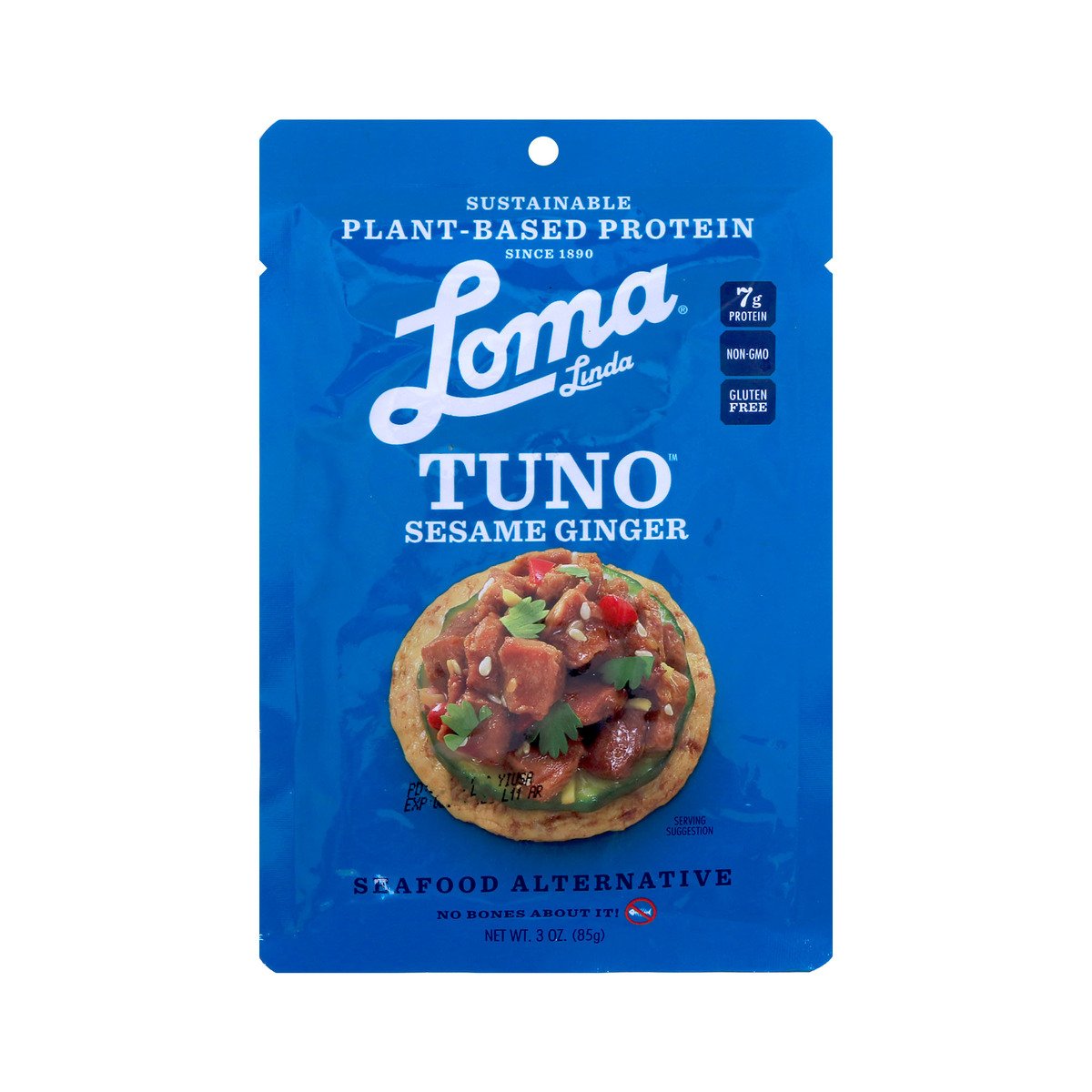 Loma Linda Plant Based Tuno Sesame Ginger 85g