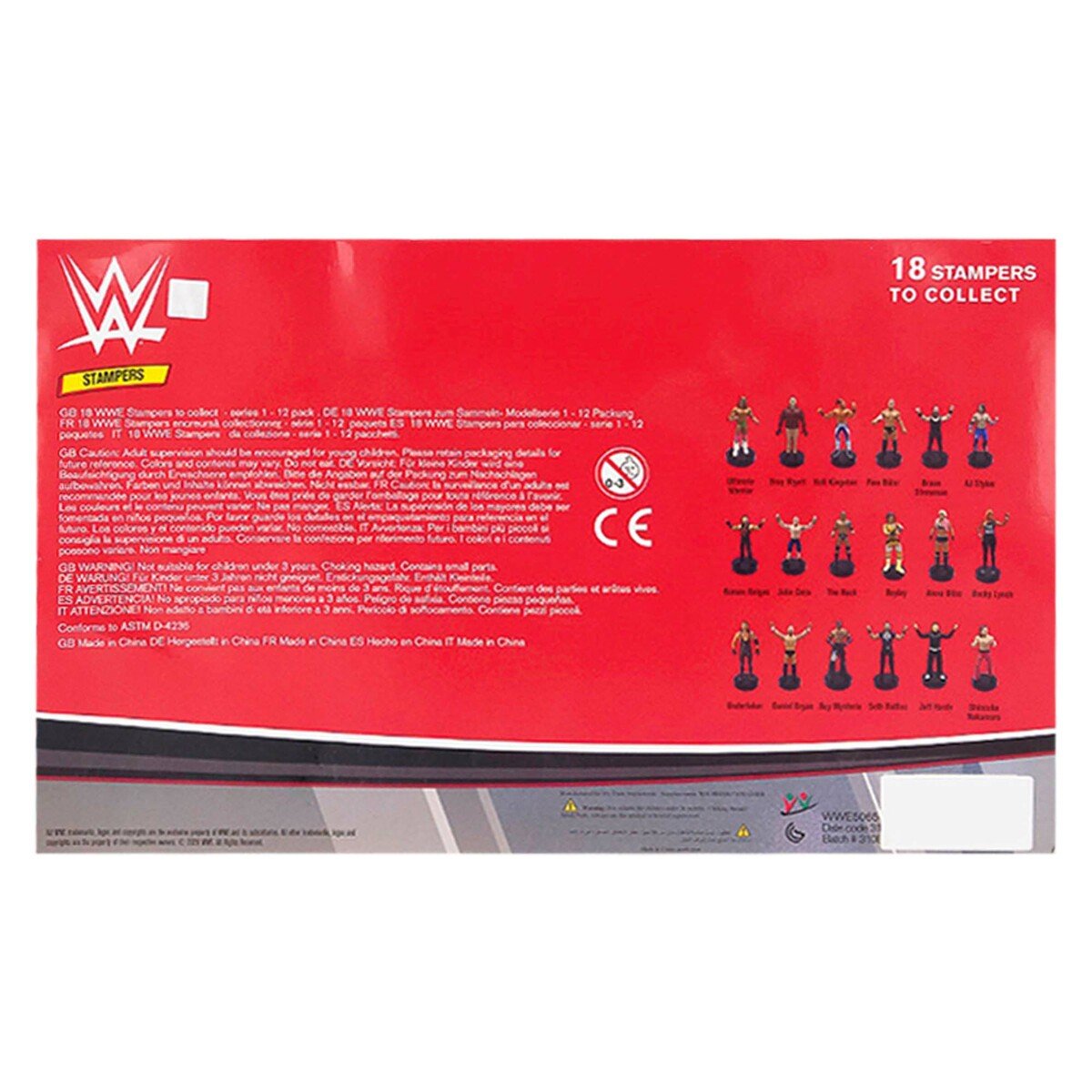 WWE Figure 12 PC Pack Deluxe Box Topper, Beige Combo