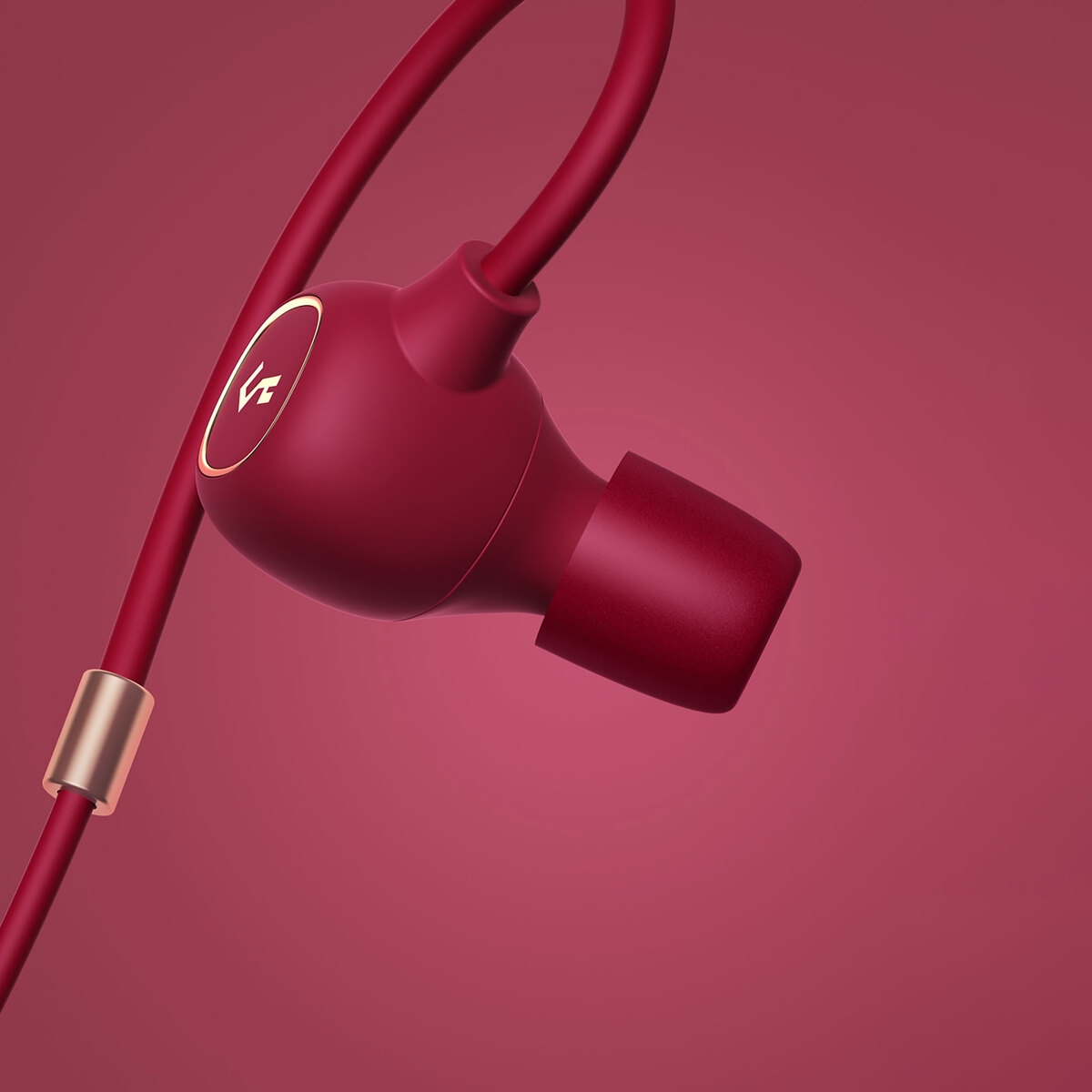 Aukey EP-B80 Hybrid Dual-Driver Wireless Earbuds Red(AKY-SHS-EPB80-RED)