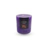 Maple Leaf Pillar Candle P301 3x3inch Violet