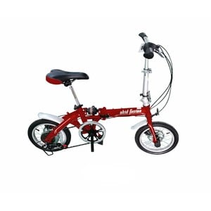 Skid Fusion Foldable Bicycle 14in Red FS144R