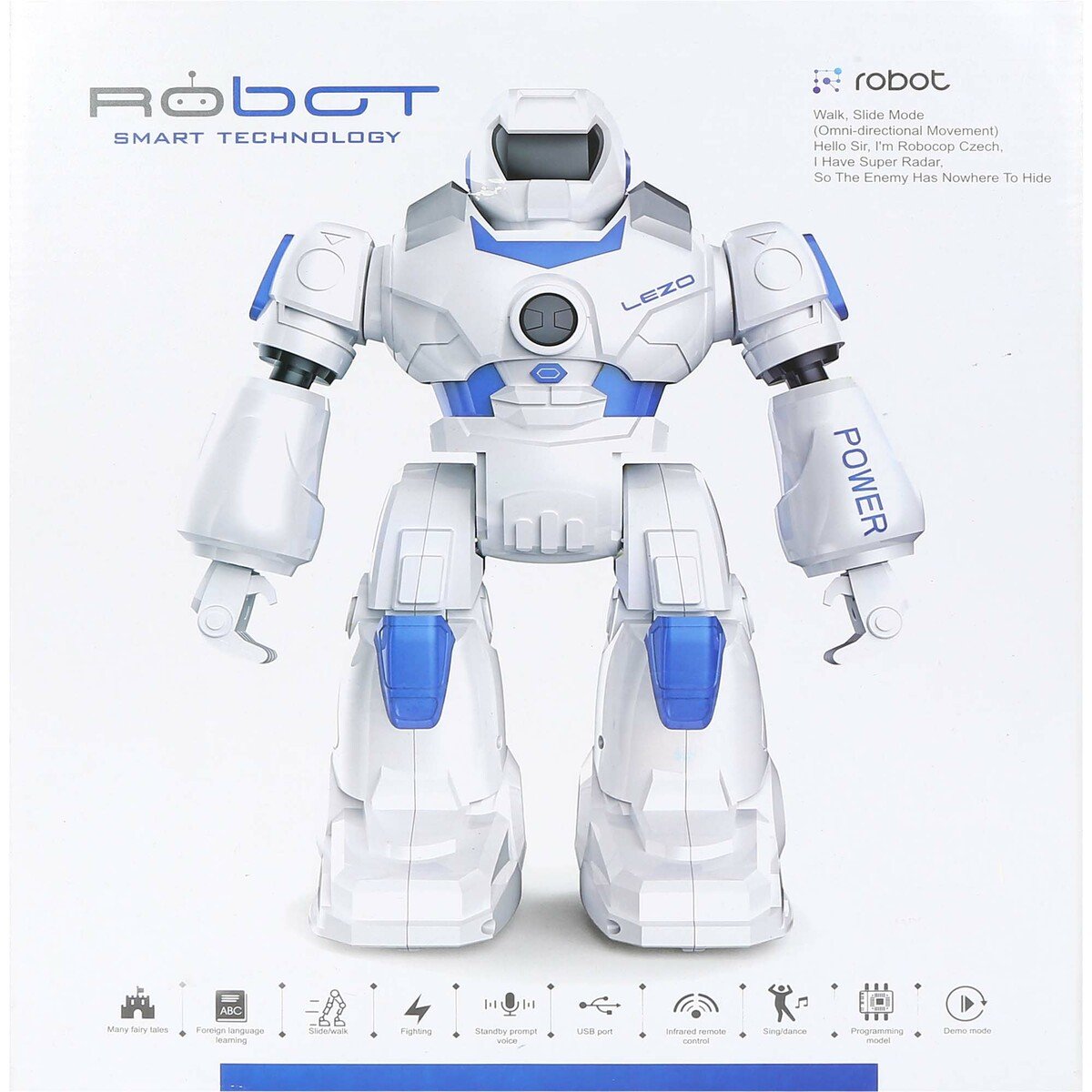 Lezo Smart Technol Remote Control Light & sound Dancing Robot 99888-5