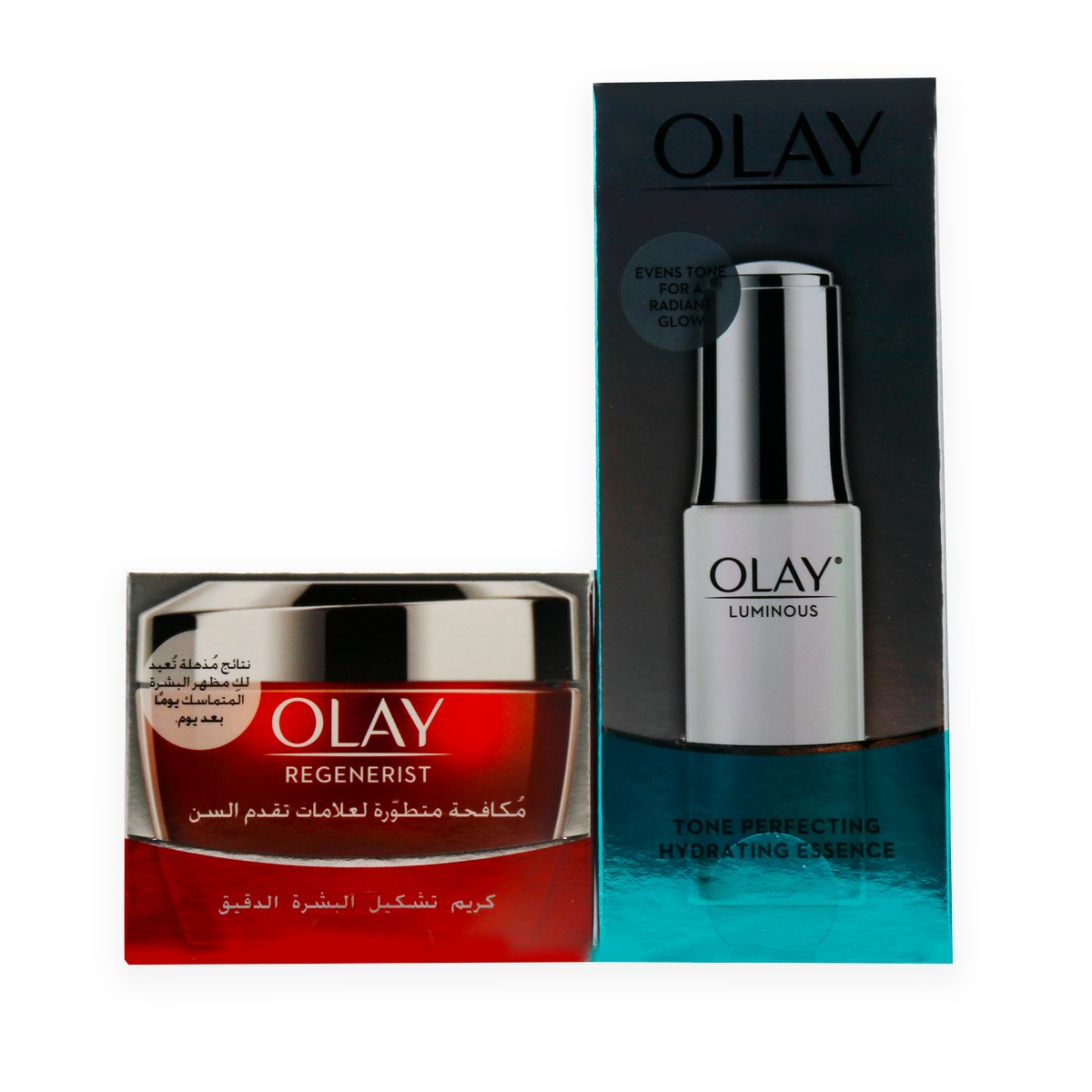 Olay Luminous Hydrating Essence 30ml + Regenerist Cream 50ml