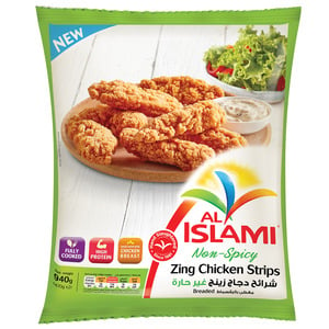 Al Islami Zing Chicken Strips Non-Spicy 940g